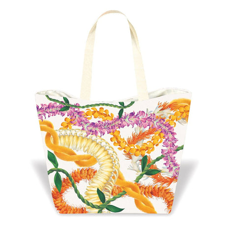 Tropical Beach Totes, Leis of Aloha  