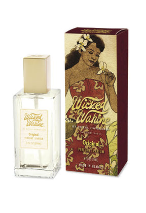 Wicked Wahine 3 oz. Original perfume with orange flower, rose, jasmine, and sandalwood.