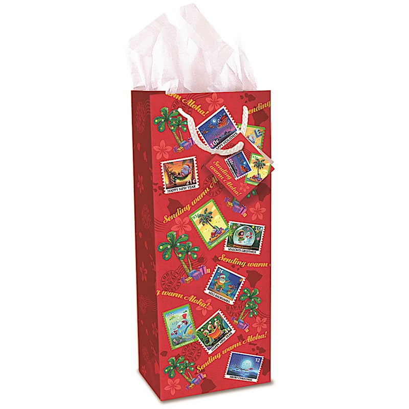 Wine Gift Bag, Mele Stamps