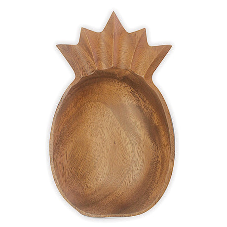 Wooden Medium Bowl - Pineapple