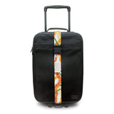 leis aloha luggage strap in use