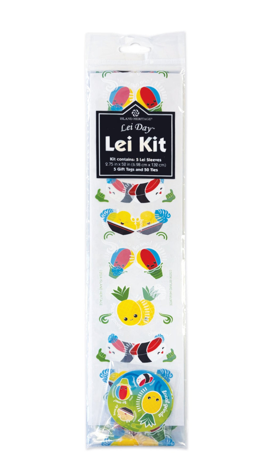 packaging for locak grindz candy lei kit