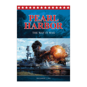 Book cover of 'Pearl Harbor: The Way It Was' with a dramatic illustration of an explosion.